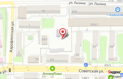 Унция на Советской улице на карте