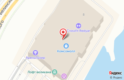 Фирменный магазин Енисей на карте