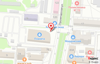 DNS Technopoint на Пролетарской улице на карте