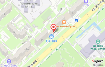 Салон-парикмахерская Дом красоты на проспекте Ленина на карте