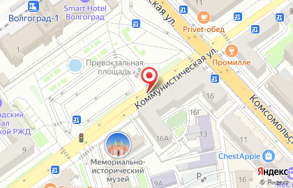 Билборды (6х3 м) от РА Экспресс-Сити на Привокзальной площади на карте