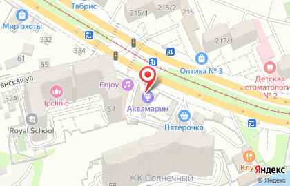 Агентство недвижимости Квадратный метр на Ставропольской улице на карте