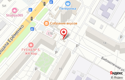 Пекарня ДоброХлеб в Краснооктябрьском районе на карте
