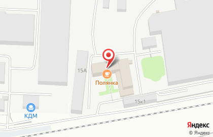 Столовая Полянка в Хозяйственном проезде на карте