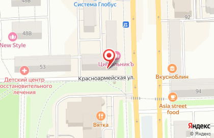 Служба заказа товаров аптечного ассортимента Аптека.ру на Октябрьском проспекте, 143 на карте
