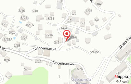 Салон Nail studio Sochi на Шоссейной улице на карте