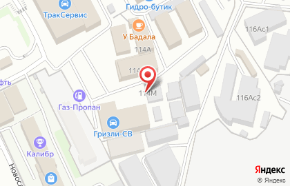 Автомойка У Бадала на карте