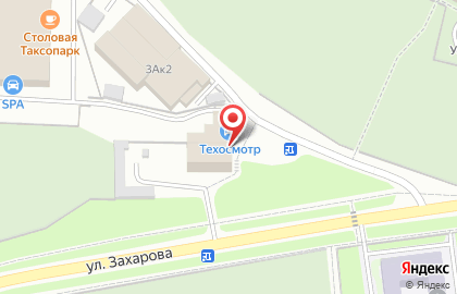 Пункт технического осмотра в Ленинском районе на карте