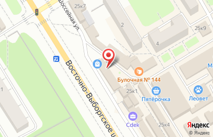 Киоск по продаже сухофруктов в Санкт-Петербурге на карте