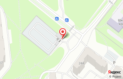 Автостоянка в Перми на карте