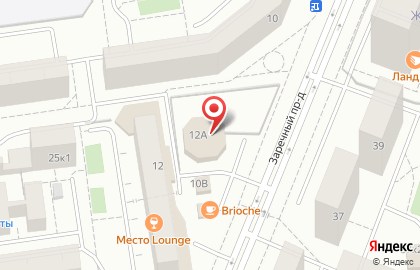 Сеть салонов кухни Губернские кухни в Заречном проезде на карте