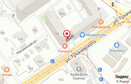 Водомат Третий кран в Железнодорожном районе на карте