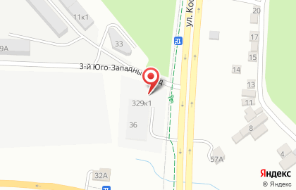 Автосервис Астра на улице Космонавтов на карте