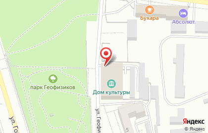 Городской дом культуры на улице Геофизиков на карте