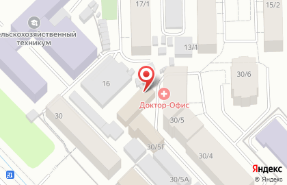 Частное охранное предприятие Барс на улице Курашова на карте
