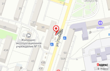 Пекарня-кондитерская Testo в Центральном районе на карте