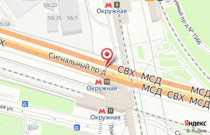 Шиномонтажная мастерская в Тимирязевском районе на карте