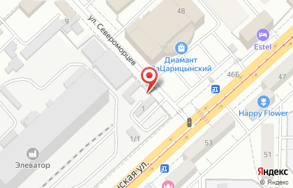 Выездная шиномонтажная мастерская Пять колес в Ворошиловском районе на карте