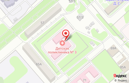 Детская поликлиника №2 в Саратове на карте