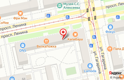 Билетный оператор Kassir.ru на улице Гагарина на карте