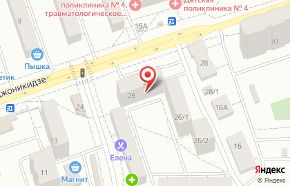 Магазин автозапчастей, ИП Хисамов Д.Г. на карте