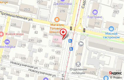 Главное бюро медико-социальной экспертизы по Краснодарскому краю в Краснодаре на карте