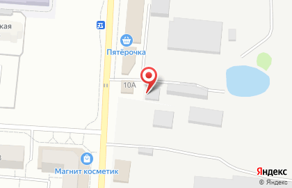 База отдыха Хижина на Кооперативной улице на карте