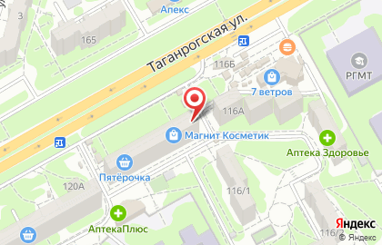 Ломбард Пионер в Ростове-на-Дону на карте