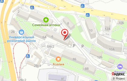Парикмахерская Для Вас на улице Адмирала Юмашева на карте