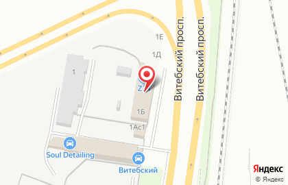 Автоцентр Витебский на карте