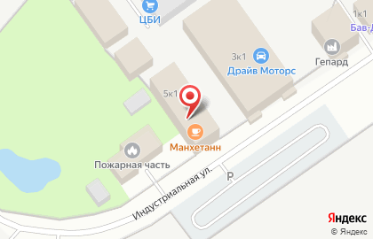 Торгово-сервисная компания Гидрамакс на Индустриальной улице на карте