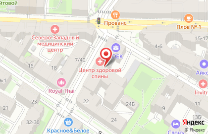 Участковый пункт полиции 76 отдел полиции Управления МВД Центрального района на карте