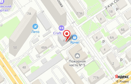 Автостоянка в Новосибирске на карте