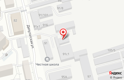 Автоцентр по продаже автозапчастей и ремонту автомобилей Консул-Авто на Депутатской улице на карте
