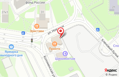 БалтБет на улице Новинки на карте