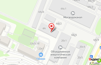 Мосводоканал Мгуп Специализированная Автобаза на карте