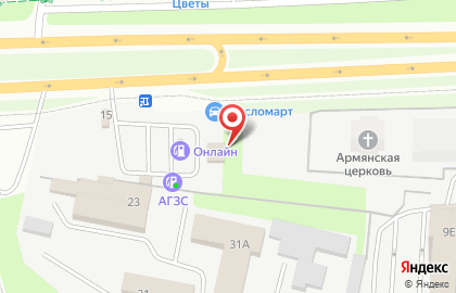 Автомойка АвтоДоки на карте