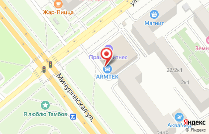 Федеральная сеть магазинов автозапчастей Armtek на Мичуринской улице на карте