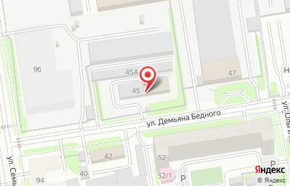 Горводоканал в Новосибирске на карте