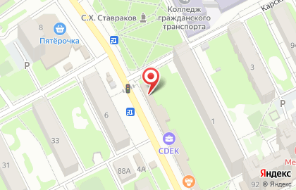 Аптека низких цен на улице Суворова на карте