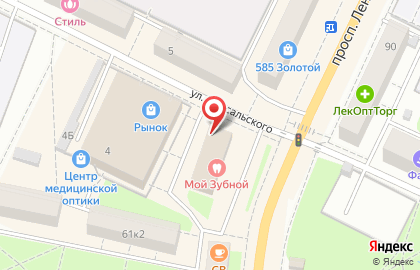 DiVa на проспекте Ленина на карте