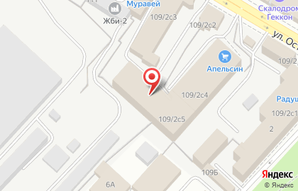 Магазин Ла-Манш на улице Островского на карте