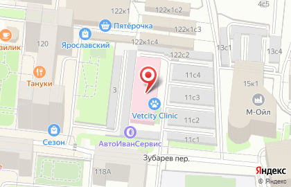 Ветеринарный центр Vet.city на карте