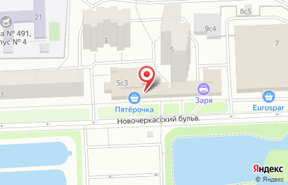 Магазин суши Суши wok на Новочеркасском бульваре на карте