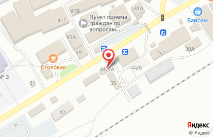 Парикмахерская Валентина на улице Горького на карте