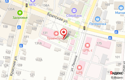 Магазин парфюмерии и косметики Вивасан на ​Братской улице на карте