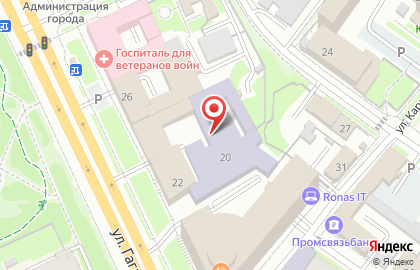 Региональная общественная организация ветеранов культуры, искусства, художественного образования Омской области на карте