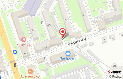 Банкомат Центрально-Черноземный банк Сбербанка России в Центральном районе на карте