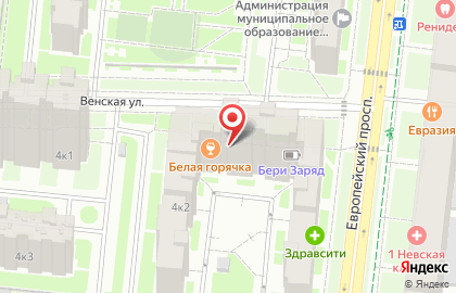 Автомат по продаже воды Великоречье в Санкт-Петербурге на карте