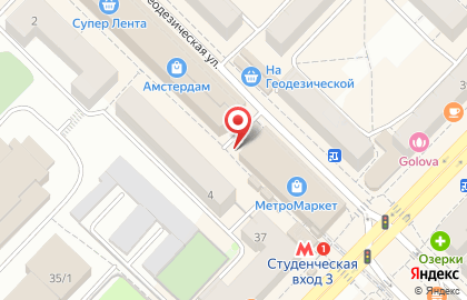 Мини-кофейня Coffee PreSS на Геодезической улице на карте